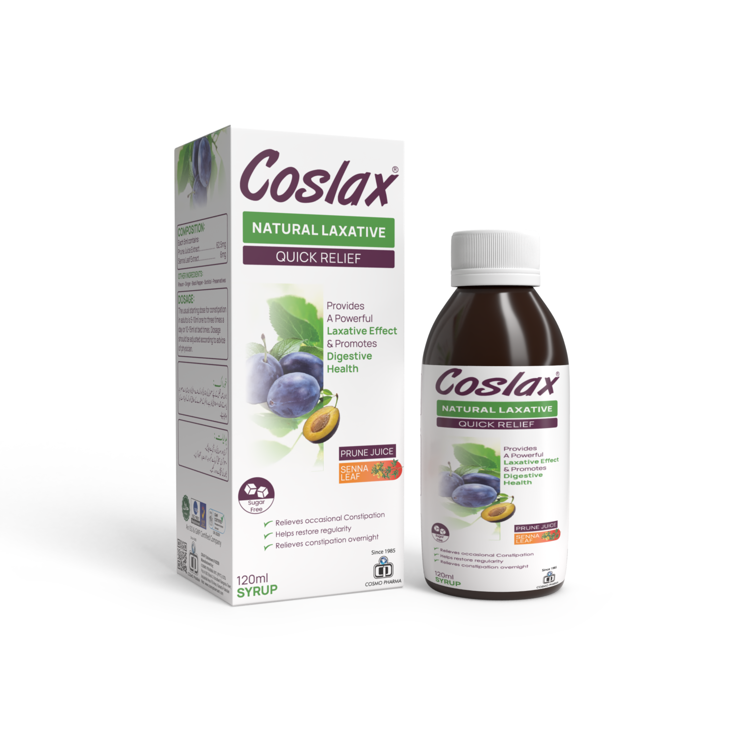 COSLAX SYRUP 120 ML