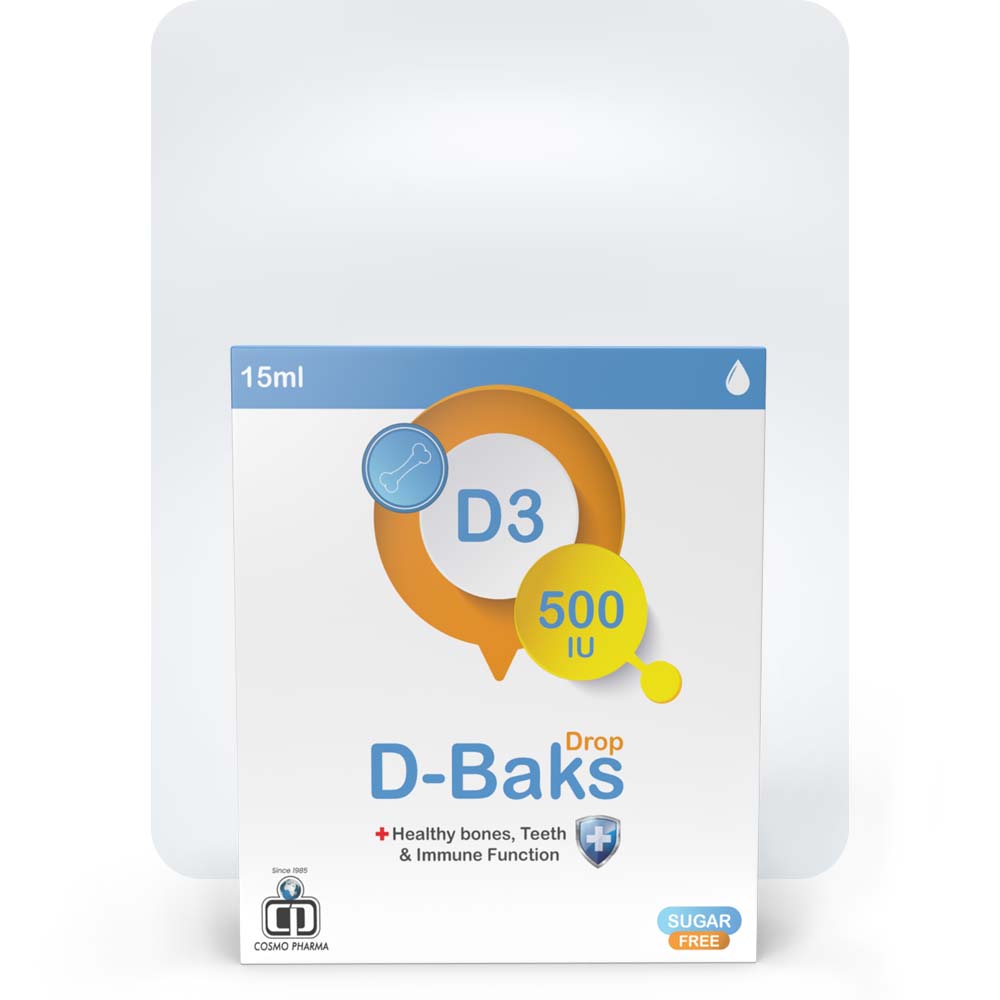 D BAKS DROPS 15 ML