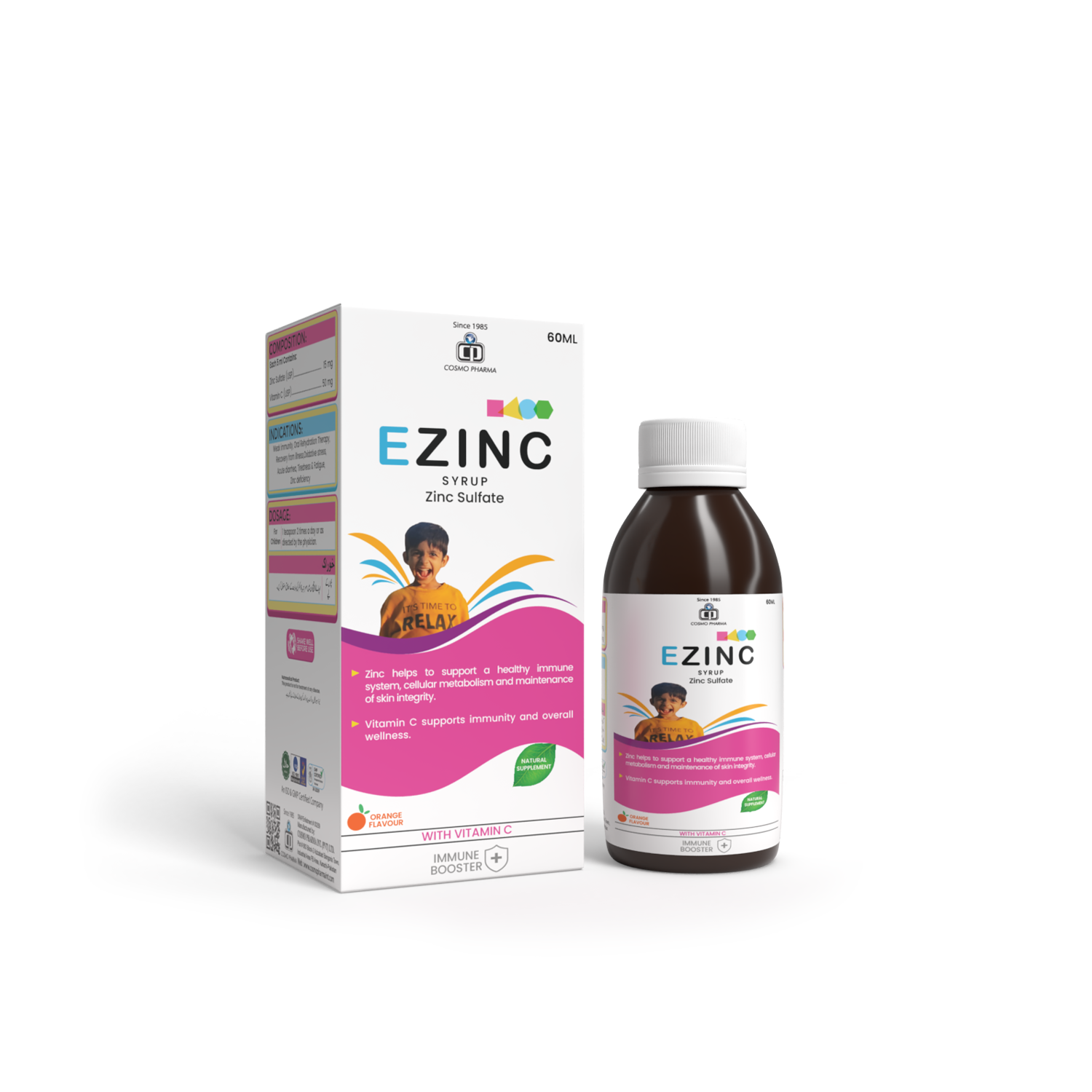 EZINC SYRUP 60 ML
