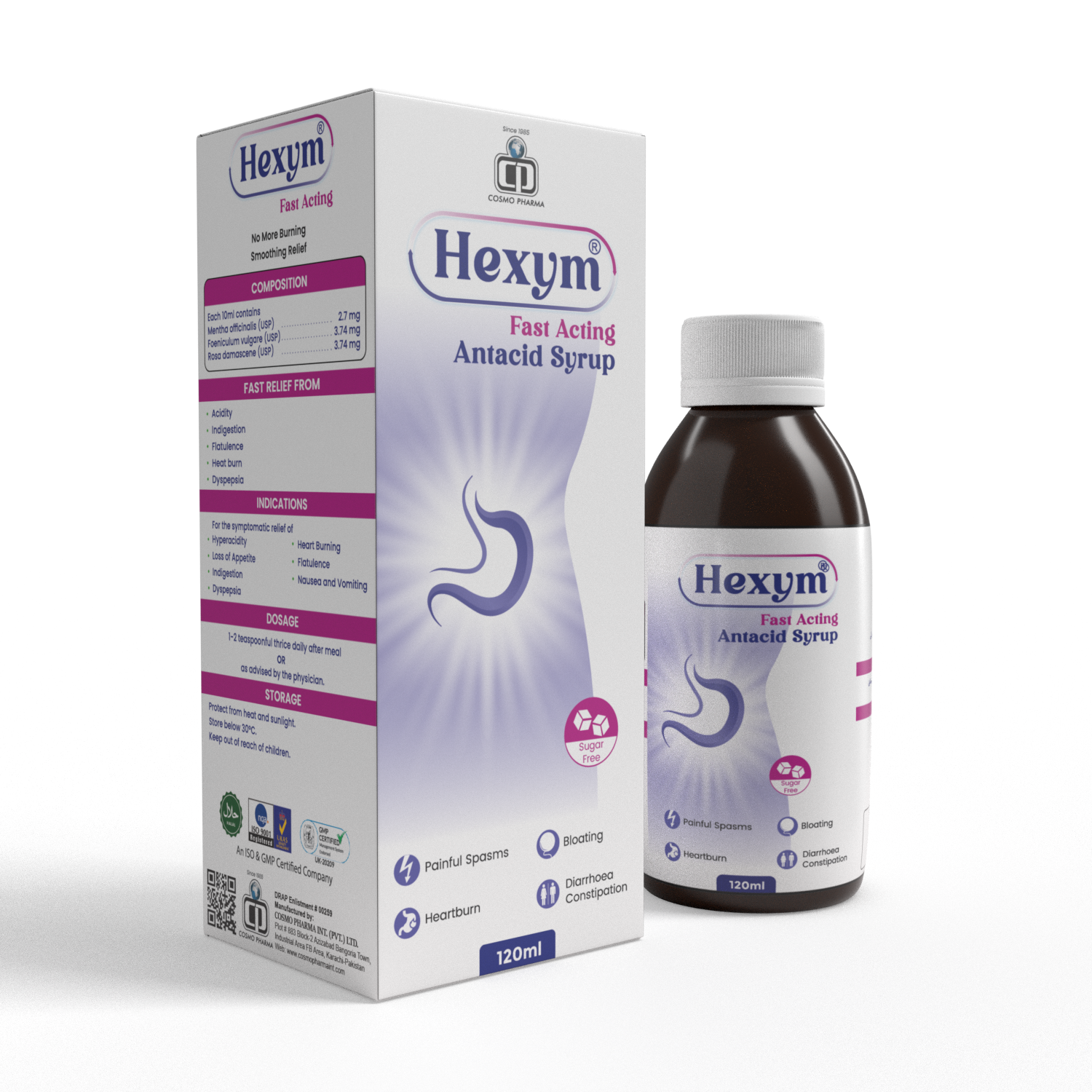 HEXYM SYRUP 120 ML