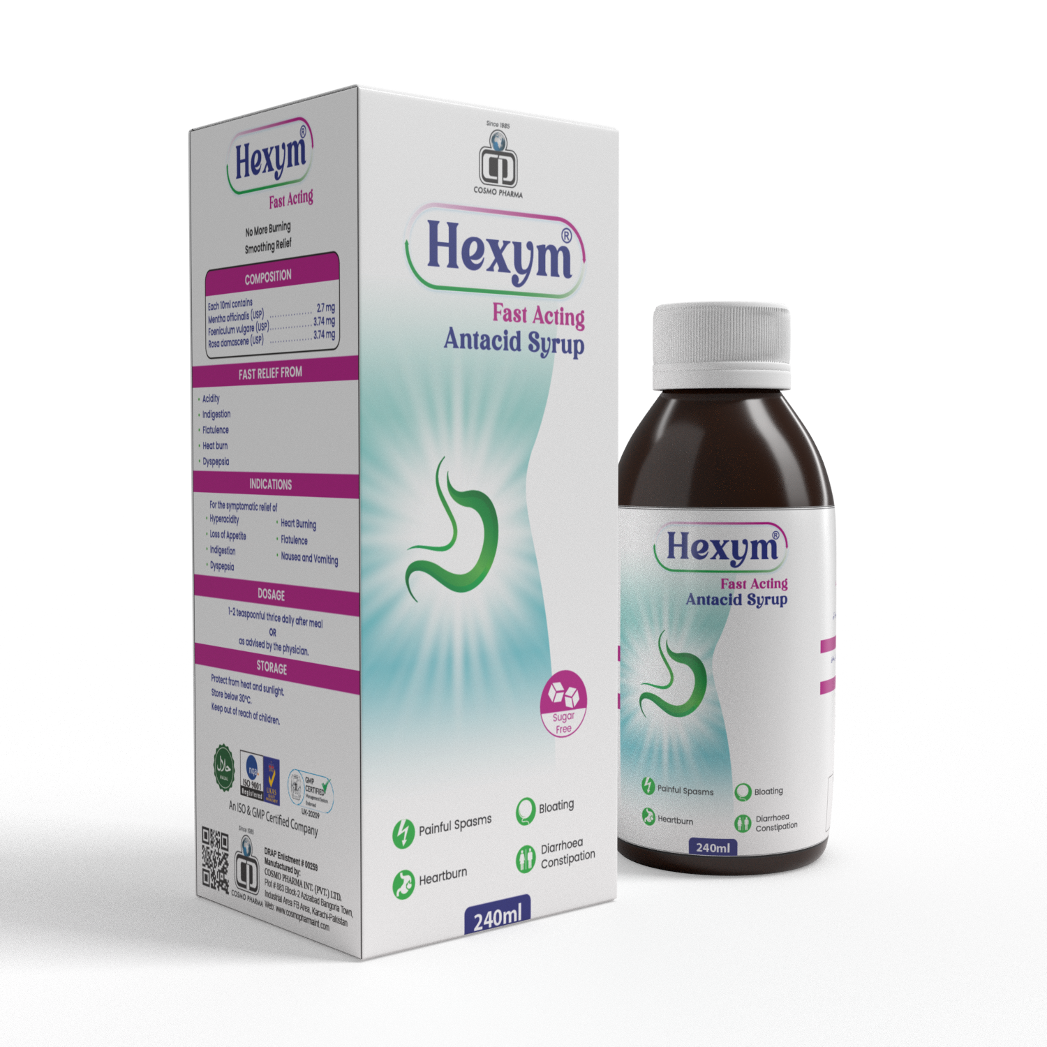 HEXYM SYRUP 240 ML