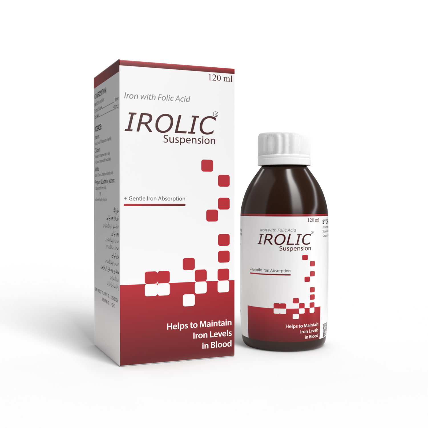 IROLIC SUSPENSION 120 ML