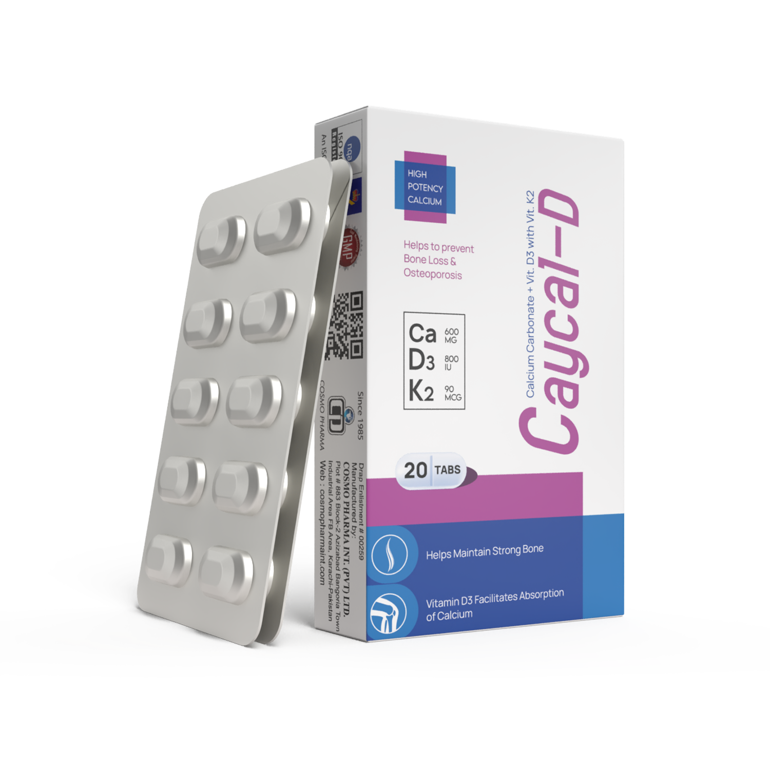 CAYCAL SYRUP 120 ML