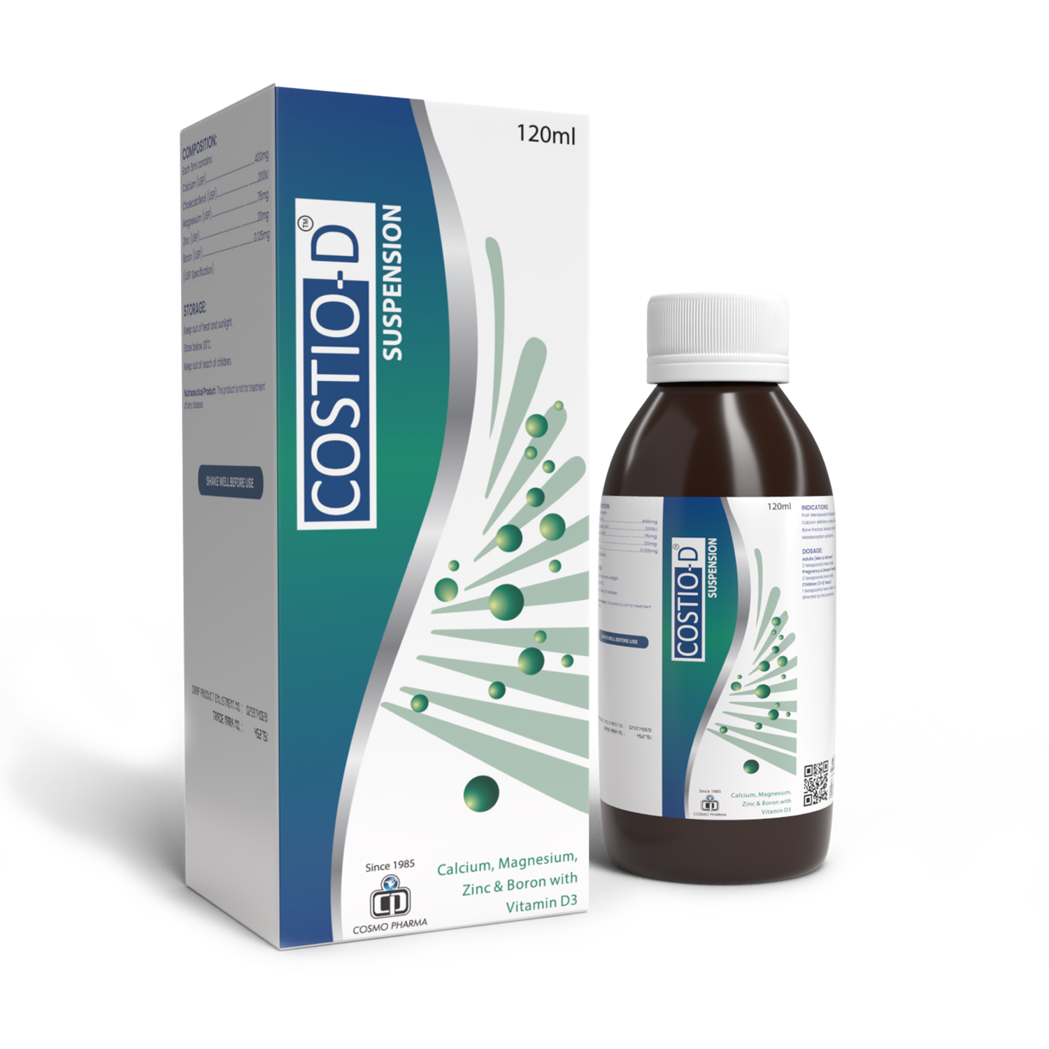 COSTIO D SUSPENSION 120 ML